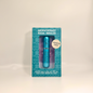 A display of the ecofriendly Aromanthi headache relief aromatherapy nasal inhaler for simple self care on the go made with 100% pure essential oils in blue color option