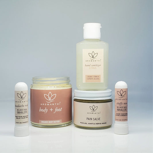 Physical Wellness Self-Care Bundle - Aromanthi Clean Beauty & Wellness