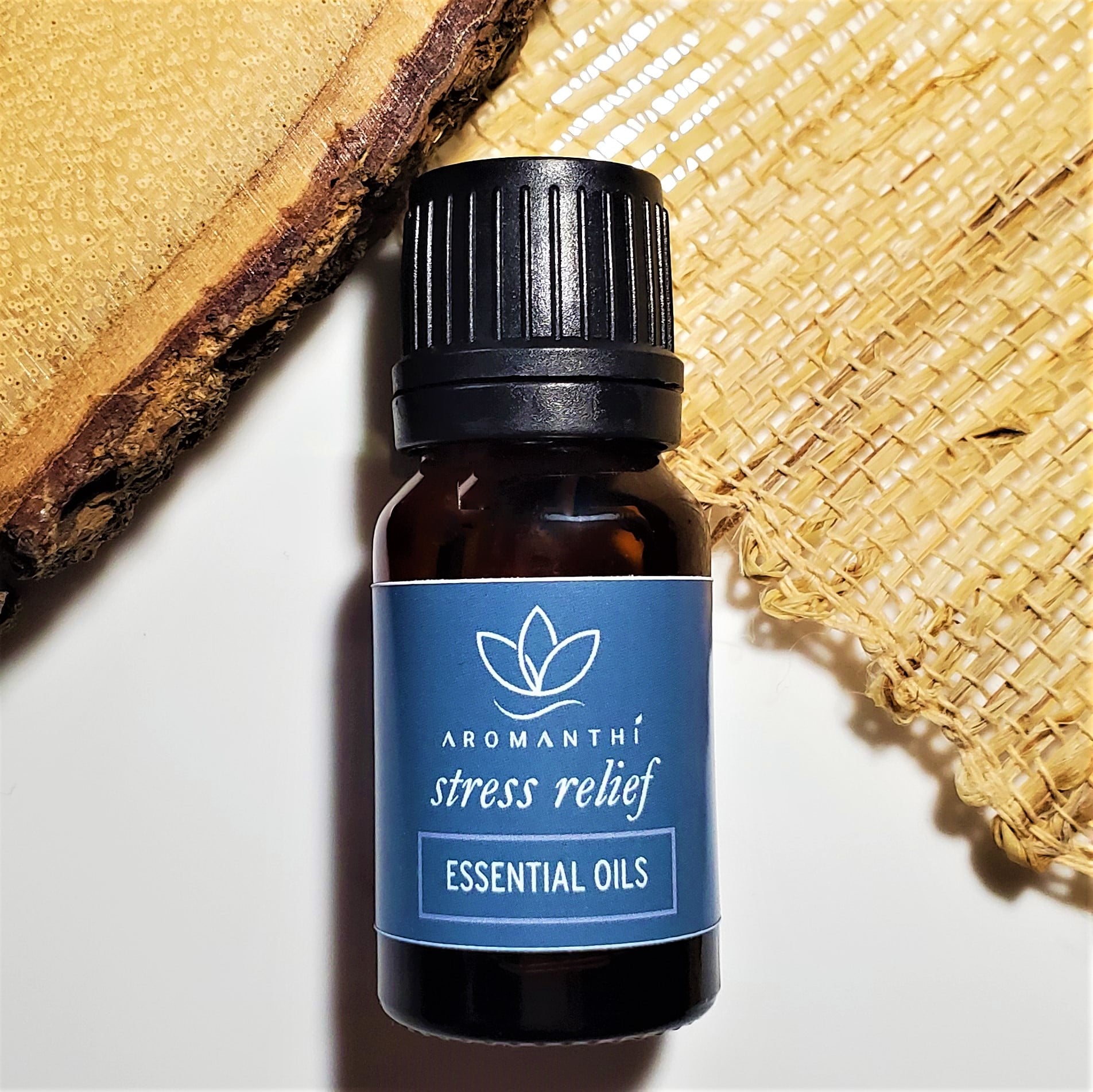 Stress Relief Essential Oil Blend 10ml - Aromanthí Clean Beauty & Wellness